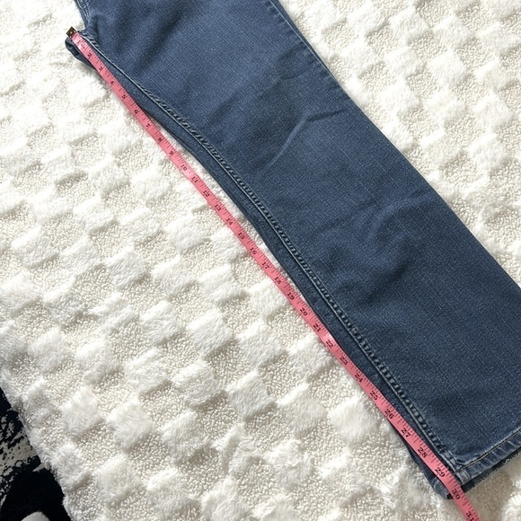 Levi’s Womens 515 Boot Cut Denim Jeans Size 14 Dark Wash Low Rise Classic Fit - Picture 9 of 12